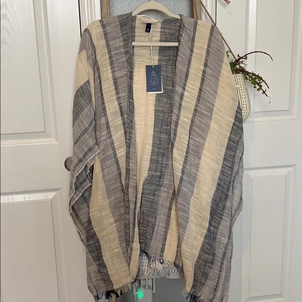 Stripped Kimono